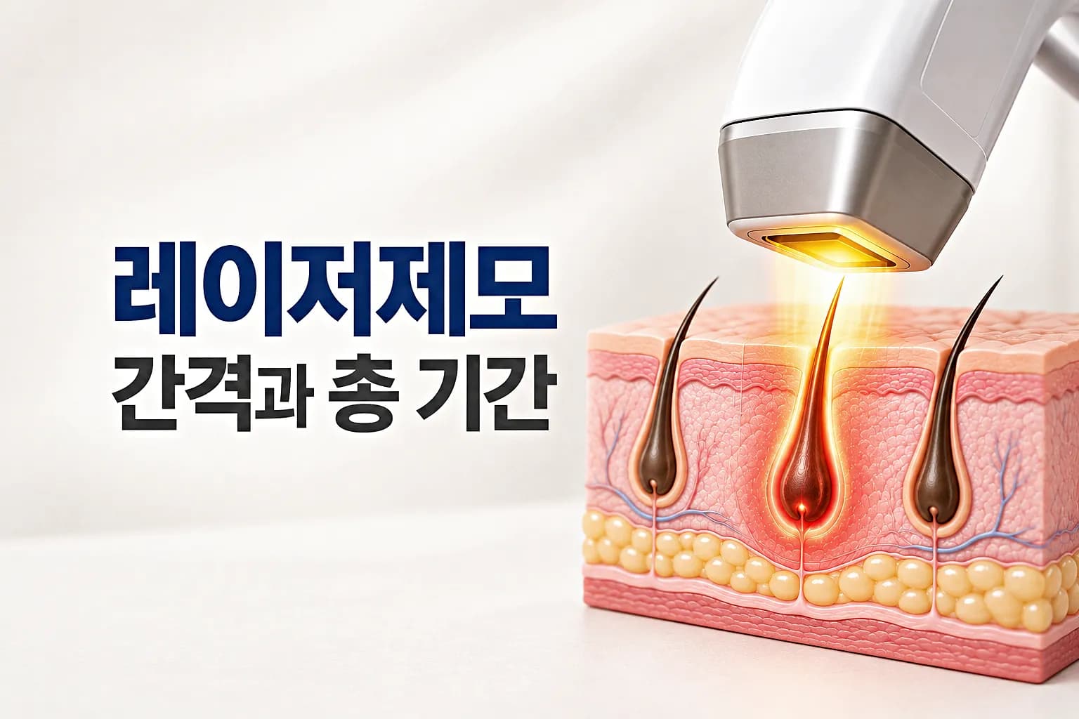 부평 레이저제모 안내 - 시술 간격과 완주 기간 기준